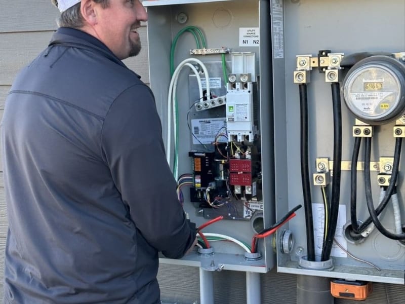 Nex Phase technician at work